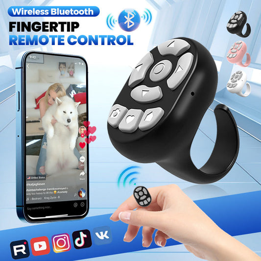 ✨Brand nou🎉Fingertip Wireless Bluetooth Telecomandă