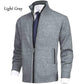 💥2024 Fall Sale 49% OFF🔥 Culoare solidă pentru bărbați Standing Collar Fashion Cardigan Sweater Knit Jacket