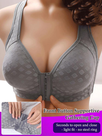 💟Front Button Plus Dimensiune lenjerie de corp